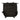 Black patterned tote bag with front panels and adjustable shoulder straps