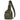 Olive tactical chest bag with front compartments and adjustable webbing strap