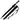 UZI tactical umbrella, black fiberglass-style with strap and covered grip handle