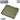 Olive green folding workbench wall rack panel with latch tabs and steel top