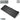 Obsidian black folding workbench wall rack panel with latch tabs and steel top