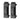 Obsidian black picatinny rail wall rack system, two pieces with mounting holes