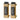 RAL 8000 tan picatinny rail wall rack system, two pieces with mounting lugs