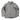 Grey softshell jacket with stand collar, full-length zipper and side pockets