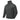 Charcoal gray fleece jacket with full zip, stand collar, and two zip pockets.
