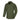 Olive green tactical uniform shirt with button front, stand collar, and chest pockets