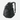 Black 20L backpack with front bungee cord and hook-and-loop patch