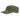 Combat cap in olive green, curved brim, small vent eyelets on front.