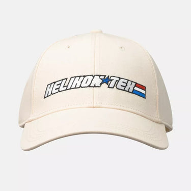 Sand baseball cap with Helikon-tex logo on front, curved brim