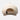 Sand baseball cap back with adjustable tan strap and ventilation eyelets