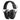 Apollo electronic earmuffs, black earcups with textured black headband and side controls