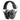 Electronic ear protection headphones with gray and black ear cups and mesh headband