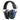 Apollo electronic earmuffs, navy blue earcups with black headband and side controls