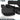 Black guitar case foam inserts, molded shapes for secure instrument fit