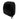 Black general purpose pouch with hook-and-loop front patch and side zipper tab