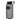 1L smoked translucent outdoor water bottle with black flip-top cap and carry handle