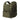 Olive green tactical vest with MOLLE straps and side mesh panel