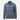 Dark steel blue long-sleeve jungle shirt with two chest flap pockets