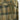 Olive plaid shirt with button placket and flap pocket stitching
