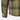Olive plaid shirt sleeves with button cuffs and pocket detail