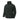 Dark green windblocker jacket with full zip, stand collar, zip chest and side pockets