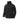 Black windblocker jacket with full zip, stand collar, zip chest and side pockets