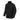 Black combat jacket with stand collar, zip front, and flap pockets