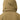 Tan hooded tactical jacket with cinch cord at collar and front zipper placket