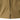 Tan front panel with central zipper and visible zipper pull tabs