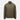 Khaki lightweight jacket with full front zipper and stand collar