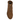 Coyote brown lace-up boot with padded interior and suede-style upper