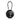 Obsidian Black 3-digit combination cable lock with braided steel cable