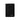 EDC wallet in black fabric with diagonal strap seam and small logo patch