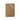 EDC wallet in tan fabric with diagonal strap panel and small logo patch