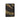 EDC wallet in tan and dark camo fabric with diagonal strap and logo patch