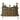 Tan MOLLE tactical flap pouch with elastic top cords and side mounting straps