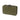 Olive green admin pouch with hook-and-loop front panel and bungee cord closure
