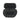 Multicam Black tactical pouch with zippered front pocket and padded hook-loop flap