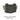 Modular counter-weight battery pouch insert with hook-and-loop panel, olive