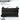 Black pistol magazine sling pouch with flap closure and shoulder strap