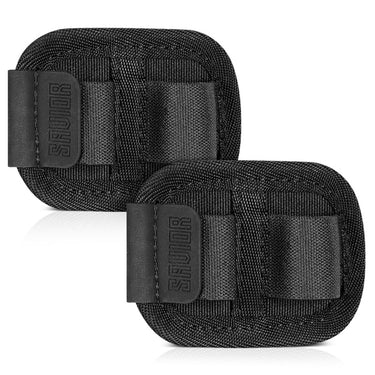 Obsidian black 12 gauge shotgun shell cards, two-pocket holder set