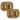 RAL 8000 tan 12 gauge shotgun shell cards, two-pocket holder set