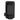 Single-slot tactical magazine holder, Obsidian Black with black elastic strap