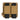 Two-slot tactical magazine holder, Flat Dark Earth with black elastic straps