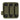 Tactical pistol magazine holder, olive fabric with black retention panels, 3-slot design