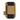 Tactical rifle magazine holder, tan fabric with black elastic closure panel