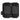 Rifle magazine holder pouch, 2-slot design with black fabric and elastic top bands