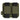 Tactical rifle magazine holder, OD green fabric with black elastic bands