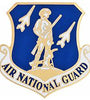 US Military USAF National Guard (1-1/8") Pin