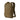 Tan small tactical backpack with MOLLE front panel, buckled strap, and top handle
